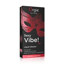 Рідкий вібратор Sexy Vibe, 15 мл вібрація + зігрівальний ефект Orgie (Бразилія-Португалія) - мініатюра 4