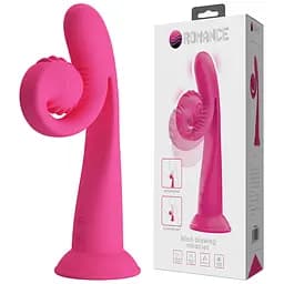 Вібратор Pretty Love Love Romance Selma Snail, 20 см (рожевий) - мініатюра 10