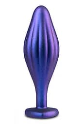 Анальная пробка Anal Adventures Matrix Wavy Bling Plug 11.4 см (фиолетовый)