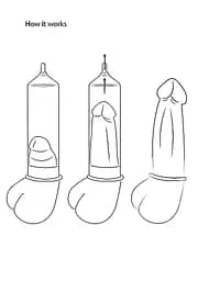 Вакуумна помпа Pumped Luv Pump, 30,5 см (прозорий) - мініатюра 3