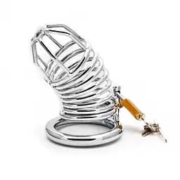 Надежный стальной пояс верности 9 см Металлик K000605