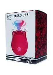 Вакуумний стимулятор Rose Massager - мініатюра 1