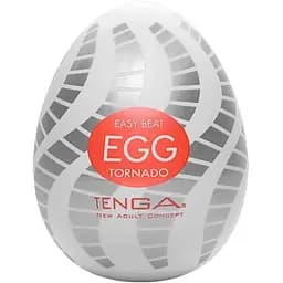Мастурбатор яйцо TTenga Egg New Standart Tornadoбелый