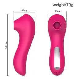 Вакуумний стимулятор клітора, USB Симулятор орального сексу, Вакуумно-хвильовий Масажер, Рожевий Ellips - мініатюра 3
