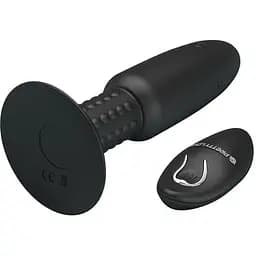 Анальна пробка DREAM TOYS SPIRAL PLUG SINGLE SPEED PLUG Baile BI-040073W 95515 - мініатюра 2