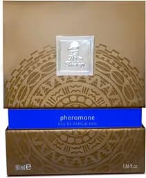 Парфуми з феромонами чоловічі Shiatsu Pheromone Fragrance men darkblue 50 ml - мініатюра 2