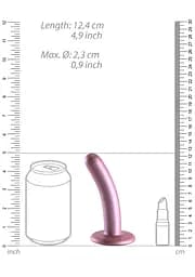 Фалоімітатор Ouch! Smooth G-Spot Dildo 5'' 12.4 см (рожевий) - мініатюра 6