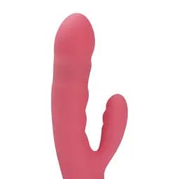 Вібратор-кролик Svakom Avery Strawberry Pink з рухомим стрижнем, рух вперед-назад SVAKOM SX1279 101028 - мініатюра 6