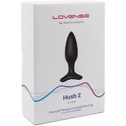 Анальна смарт-вібропробка Lovense Hush 2 S - мініатюра 4