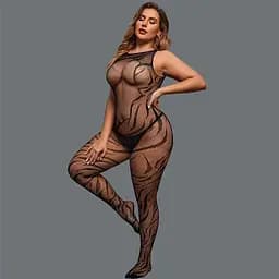 Спокусливий бодістокінг з відкритим доступом L-XXL – Еротична білизна