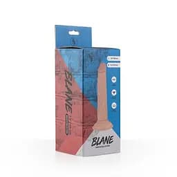 Фалоімітатор EasyToys Blane 20 см (тілесний) - мініатюра 5