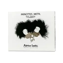 Наручники металеві Adrien Lastic Handcuffs, Чорний - мініатюра 4