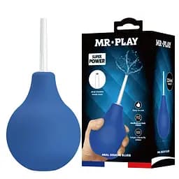 Анальний душ - Mr.Play Anal Douche Blueb Blue - мініатюра 8