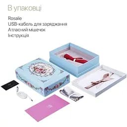 Смарт-вібратор кролик Zalo Rosalie Bright Red - мініатюра 9