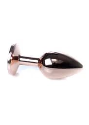 Анальна пробка - Jewellery Red Gold Plug Purple - мініатюра 5