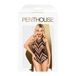 Сексуальне боді в сітку GO HOTTER чорний Penthouse xl - мініатюра 3