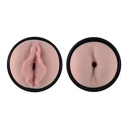Мастурбатор - Traning Master Double Side Stroker Pussy and Anus Flesh Love Toy 66-LV250001 91615 - мініатюра 4