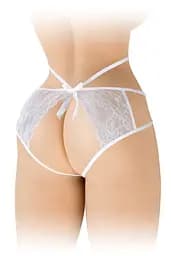 Трусики з відкритою попкою Fashion Secret Nadia White Fashion Secret SO4063 94682 - мініатюра 2