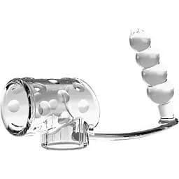 Насадка на пенис Pretty Love Rilley 18.2 см (прозрачный)