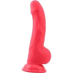 Фаллоимитатор Delux Pure Nature Carl.L 21.7 см красный