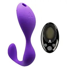 Вибратор Adrien Lastic Mr Hook 12 см пурпурный