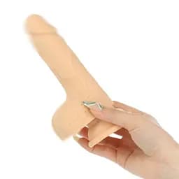 Фалоімітатор-пульсатор Naked Addiction 6.5″ Thrusting Dong With Remote ADDICTION SO7756 95657 - мініатюра 5