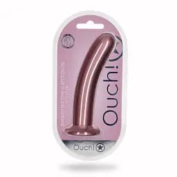 Фалоімітатор Ouch! Smooth G-Spot Dildo 7'' 17.7 см (рожевий) - мініатюра 5