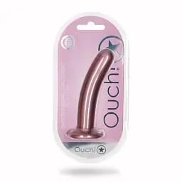 Фалоімітатор Ouch! Smooth G-Spot Dildo 6'' 14.5 см (рожевий) - мініатюра 7