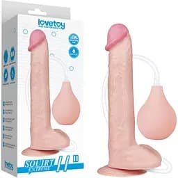 Фаллоимитатор LoveToy Squirt Extreme 11" 28 см телесный