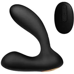 Массажер простаты и вибратор точки G Svakom Vick Black с пультом ДУ