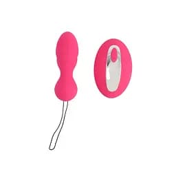 Віброяйце M-Mello Dual Play Dong Bullet 10 см (рожеве)