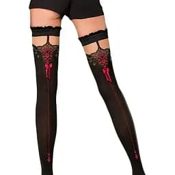 Чулки ST100 red - Passion 1/2