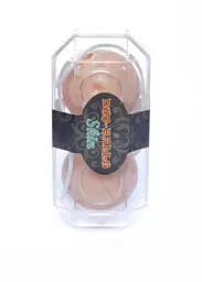 Вагінальні кульки Duo-Balls Skin, 21 см, бежевий - мініатюра 6