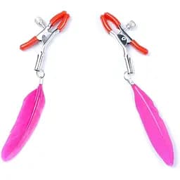 Зажимы для сосков Fetish Boss Series Exclusive No.13 (розовый)