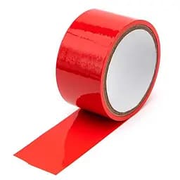 Скотч для бондажу БДСМ-аксесуар для сміливих експериментів Червоний K0094-2