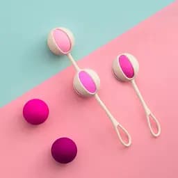 Вагінальні кульки Geisha Balls 3 Рожеві - мініатюра 2