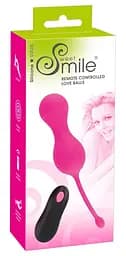 Вагінальні кульки Sweet Smile RC Love Balls, 16.4 см, рожевий - мініатюра 3