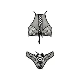 Еротичний комплект Passion AZALIA Set black L/XL - мініатюра 5