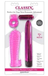 Набір секс-іграшок Classix Ultimate Pleasure Couple's Kit 4 шт. рожевий - мініатюра 2