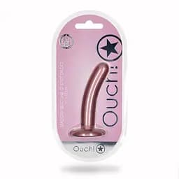 Фалоімітатор Ouch! Smooth G-Spot Dildo 5'' 12.4 см (рожевий) - мініатюра 9