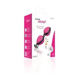 Вагінальні кульки Joyballs Secret, magenta/black Joydivision 48-15003 87554 - мініатюра 3