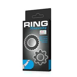 Набір ерекційних кілець BAILE RING FLOWERING SILICONE Baile BI-210154 88108 - мініатюра 6