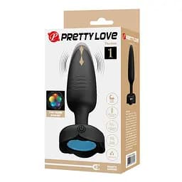 Анальна пробка Pretty Love Tarion чорна - мініатюра 2