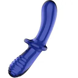 Ділдо Satisfyer Double Crystal (light blue)