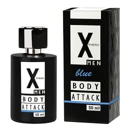 Духи с феромонами Aurora Body Attck Men Blue X-Phero 50 ml