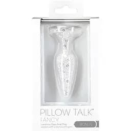 Скляна анальна пробка Pillow Talk Fancy Luxurious Glass Anal Plug ⌀3.1 см віброкуля в подарунок - мініатюра 5