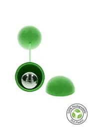 Вагінальні кульки Fuck Green Sphere Balls, 3.2 см, зелений - мініатюра 6