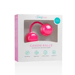 Вагінальні кульки зі зміщеним центром ваги Love Balls With Counterweight Pink