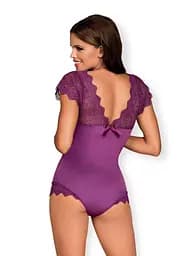 Боді Obsessive Moketta L/XL фіолетовий - мініатюра 2