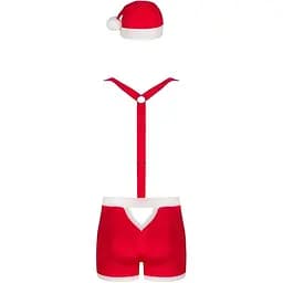Чоловічий еротичний костюм Obsessive Санта-Клауса Obsessive Mr Claus S/M - мініатюра 6